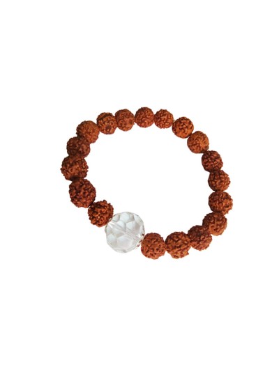 Rudraksha Crystal Stone Bracelet